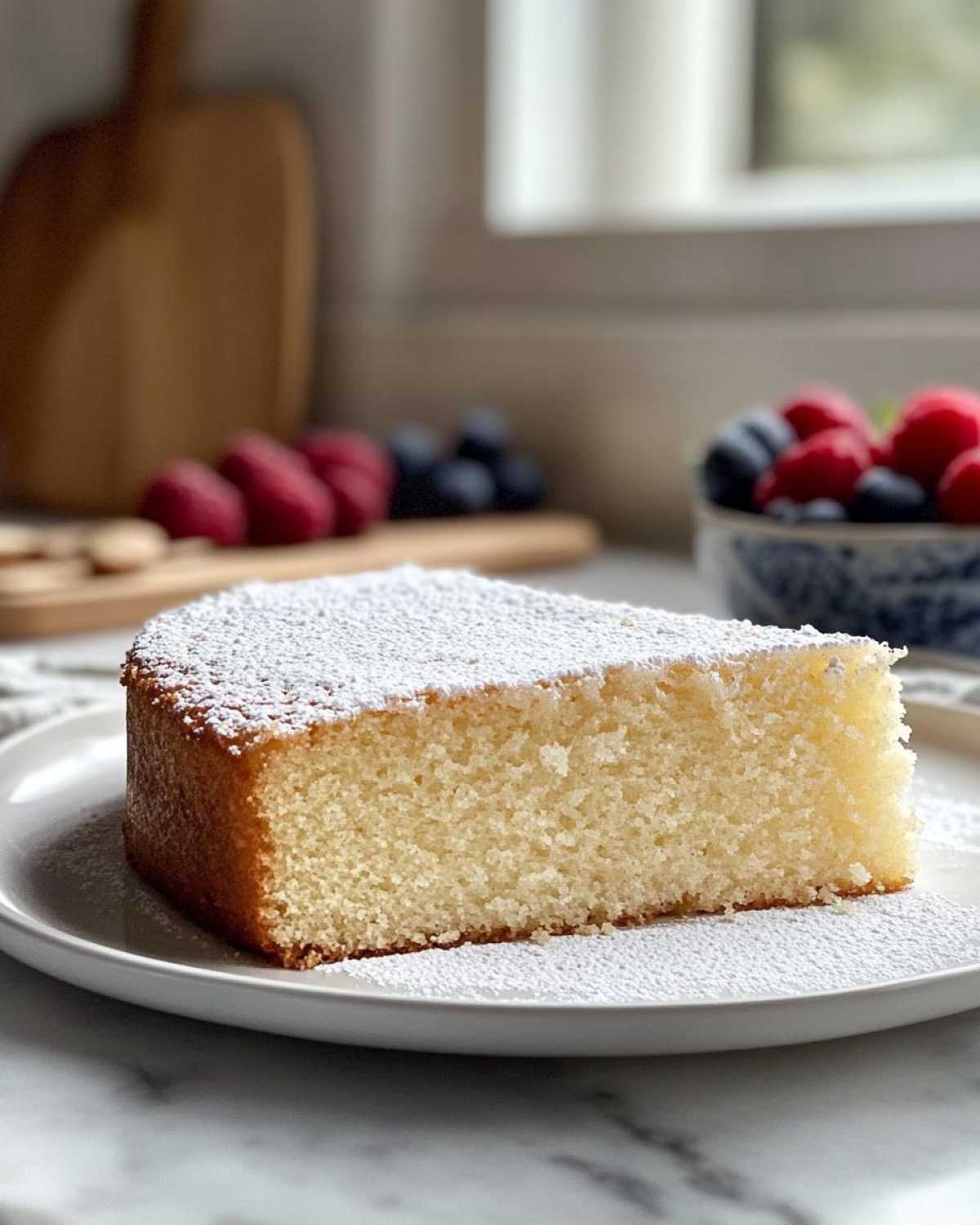 Flourless Vanilla Cake - detail 2
