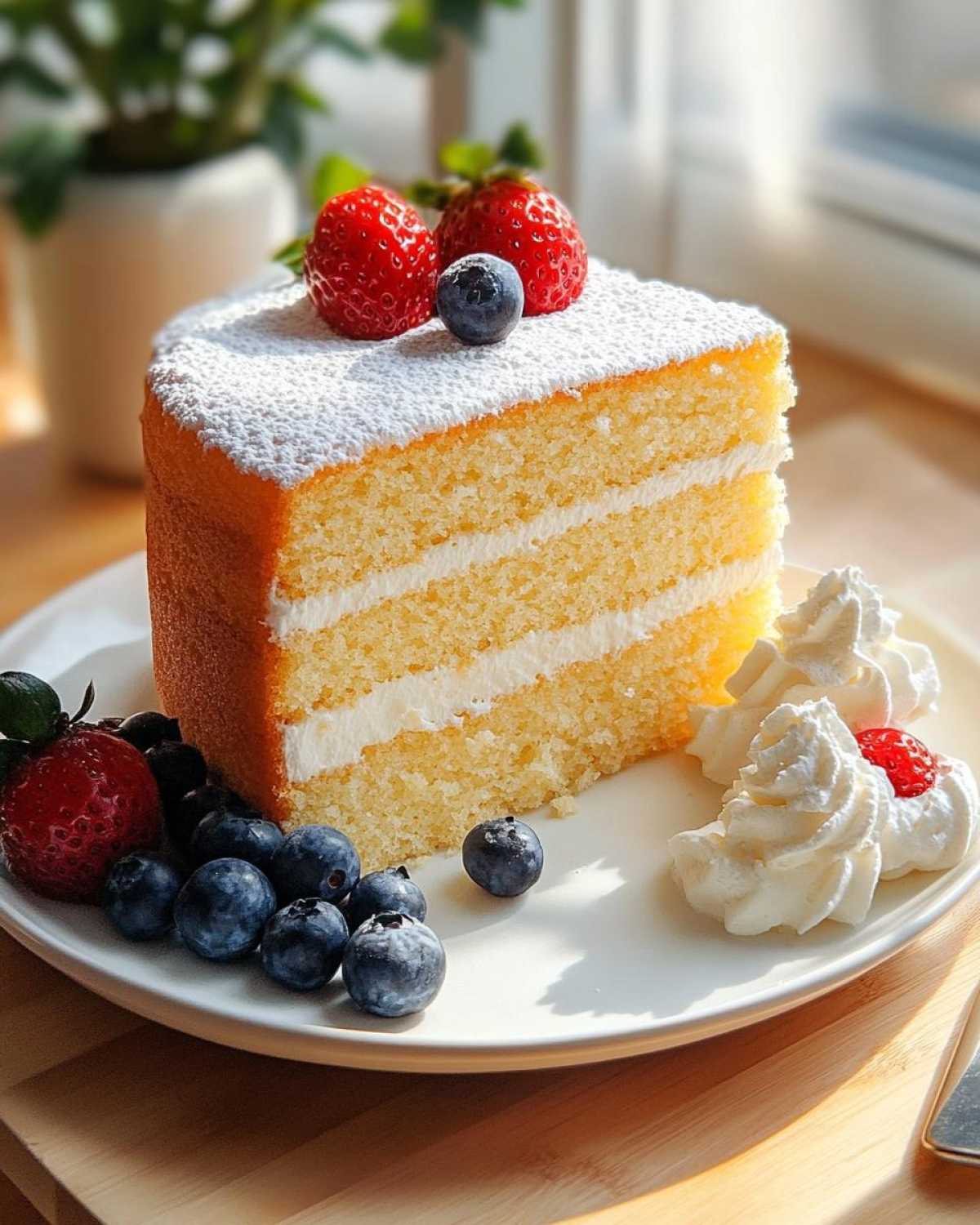 Fluffy Sponge Cake - detail 2