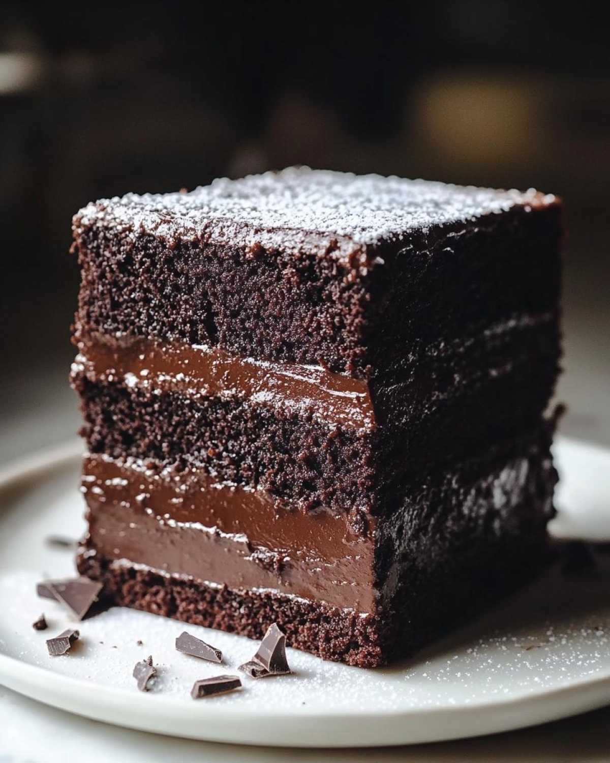 Fudgy Chocolate Cake - detail 1