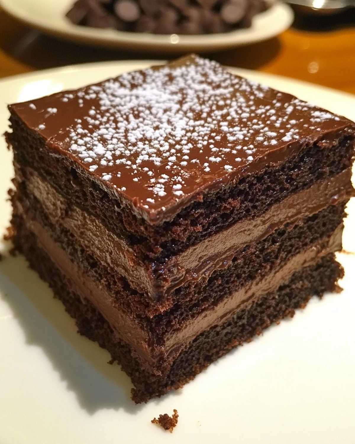 Fudgy Chocolate Cake - detail 2