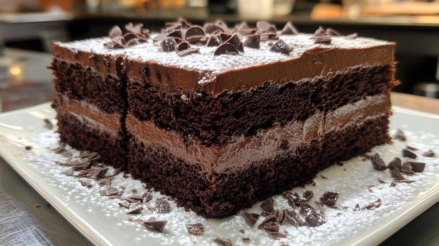 Fudgy Chocolate Cake - detail 3