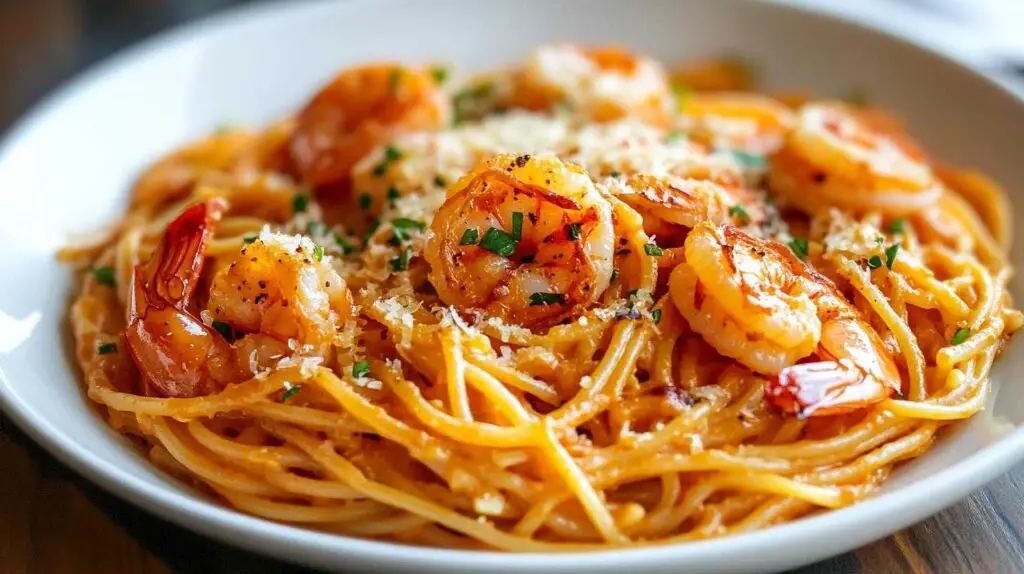 Garlic Butter Shrimp Pasta