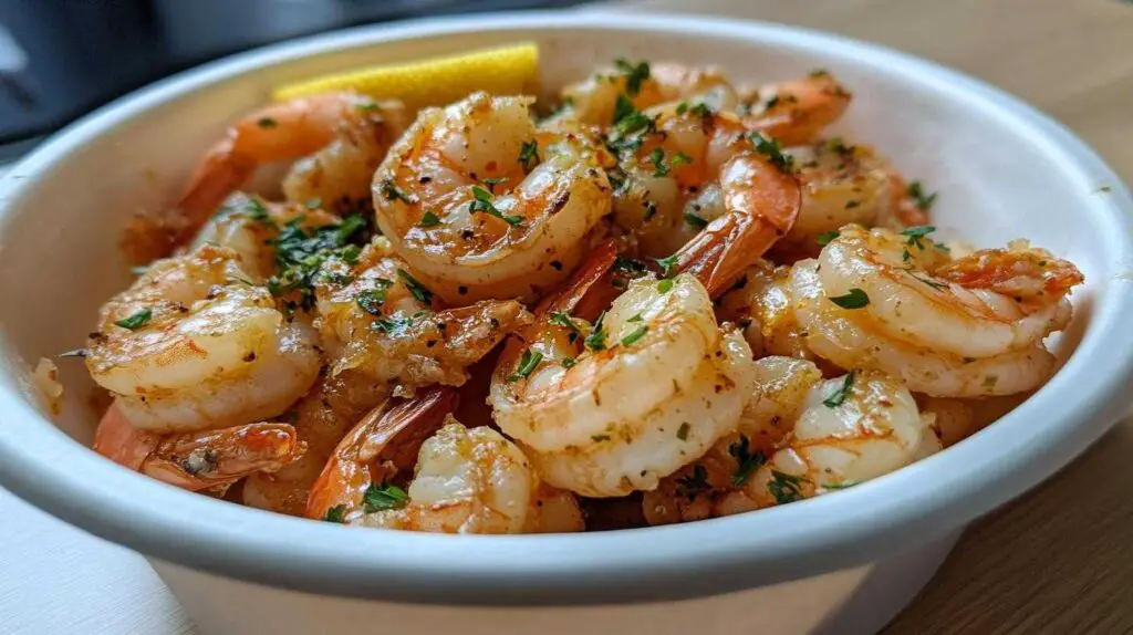 Garlic Shrimp with Lemon