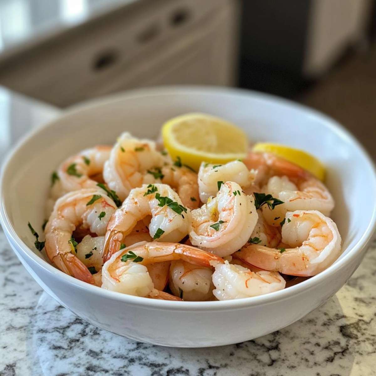 Garlic Shrimp with Lemon - detail 2