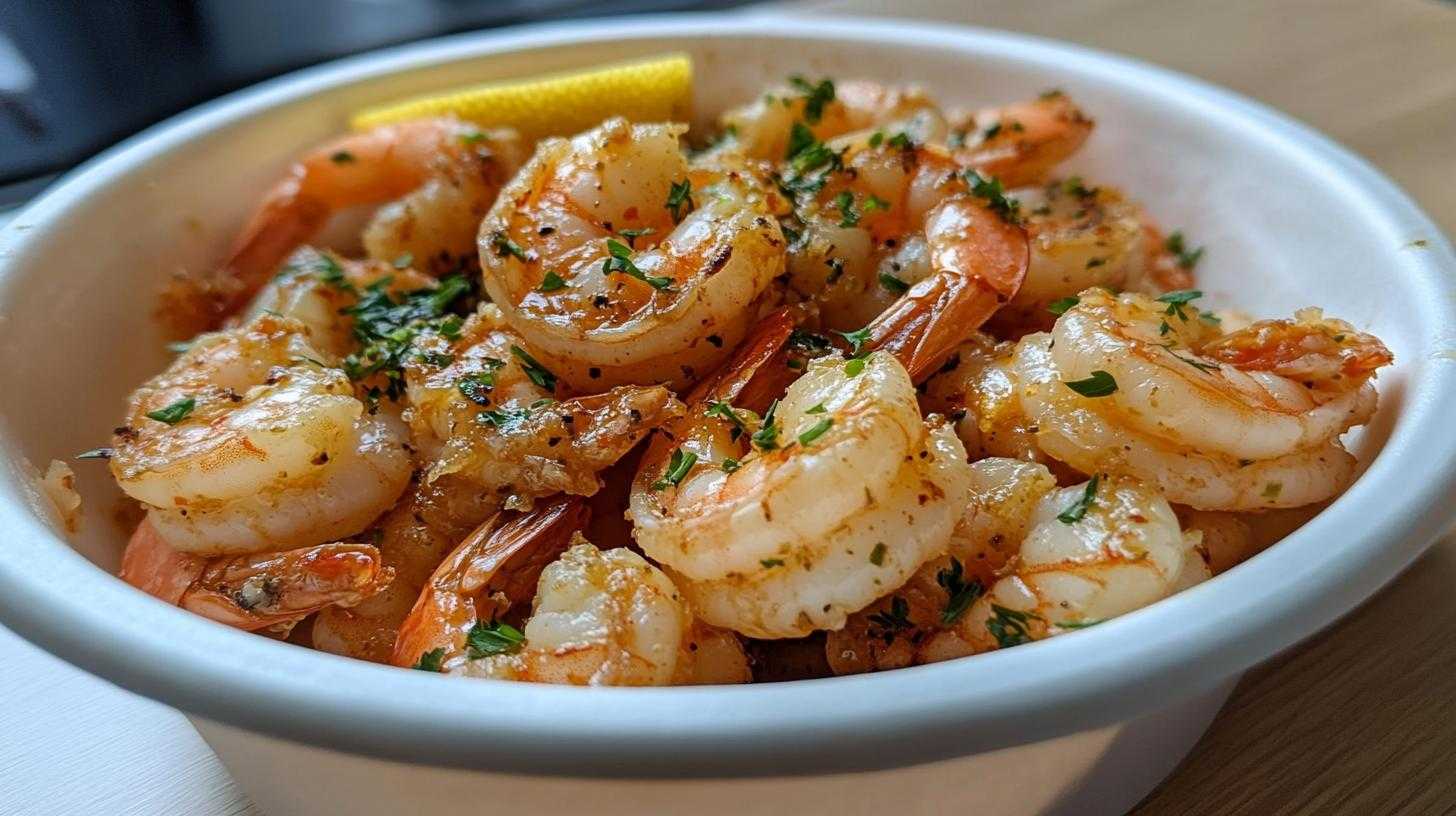 Garlic Shrimp with Lemon