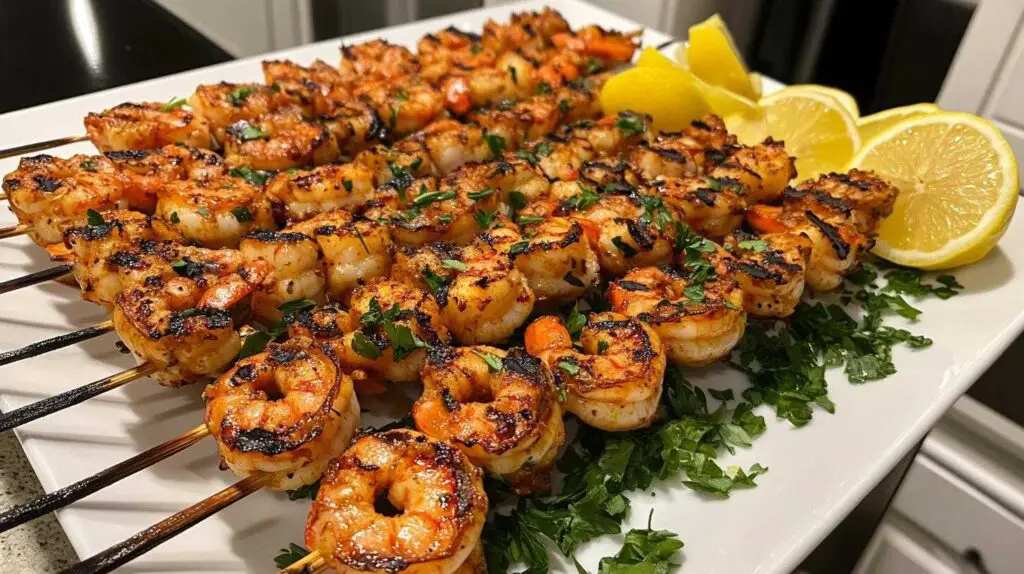 Grilled Shrimp Skewers