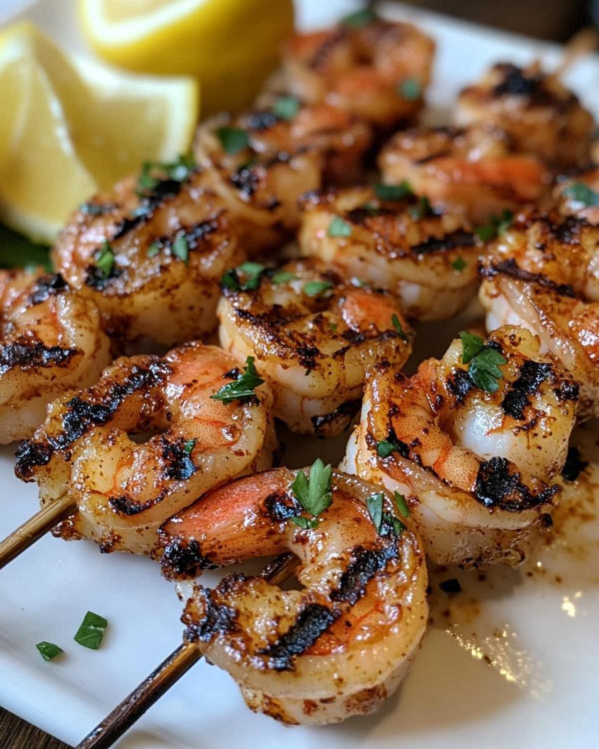 Grilled Shrimp with Garlic and Lemon - detail 1