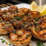 Grilled Shrimp with Garlic and Lemon