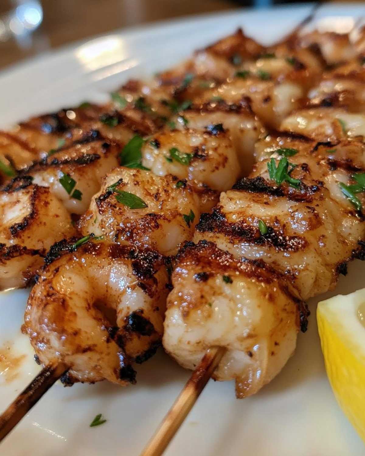 Grilled Shrimp with Garlic and Lemon - detail 2