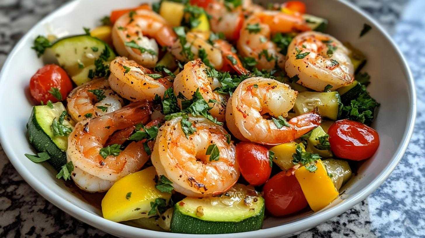 Healthy Shrimp Dinner Recipe