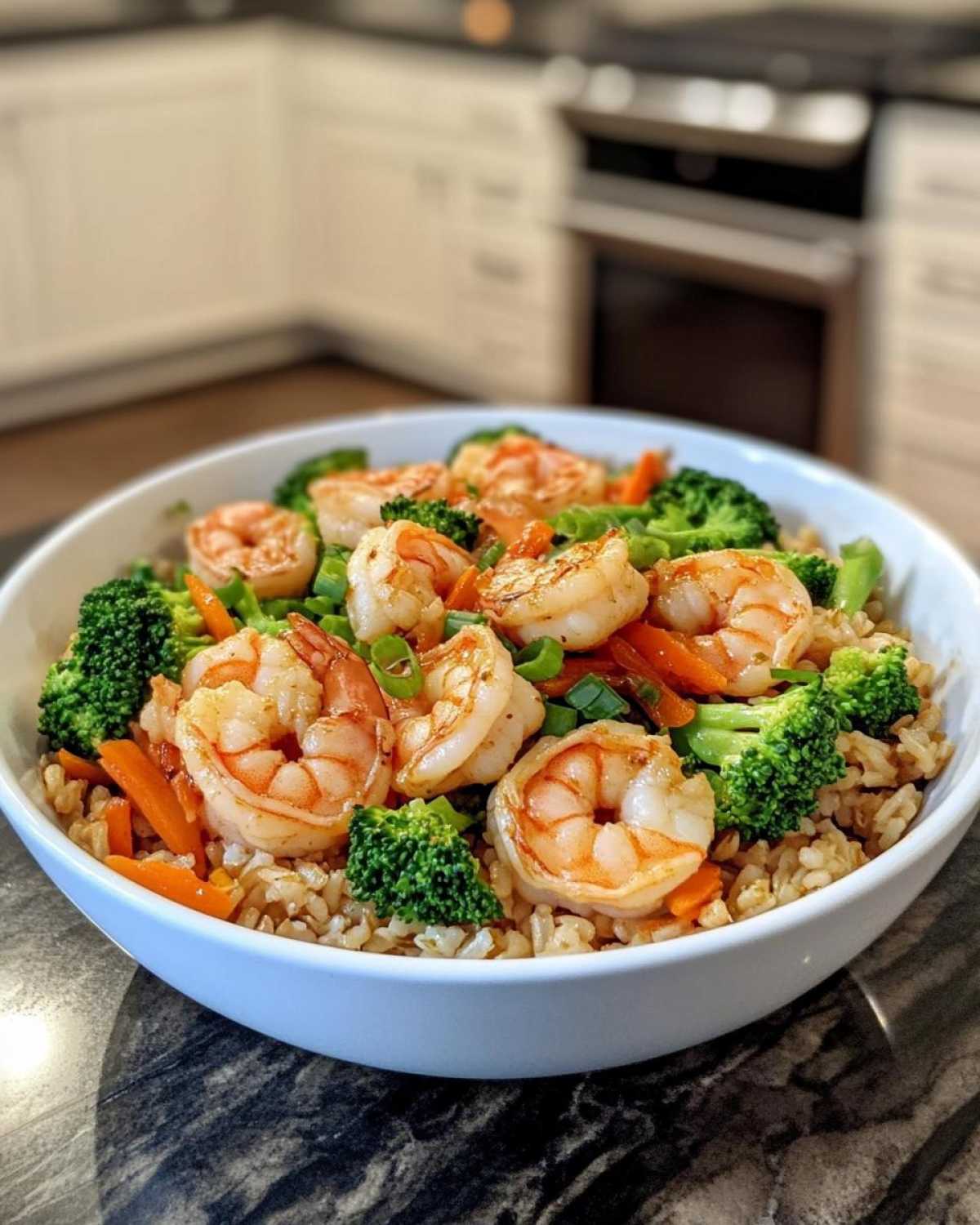 Healthy Shrimp Stir-Fry - detail 1