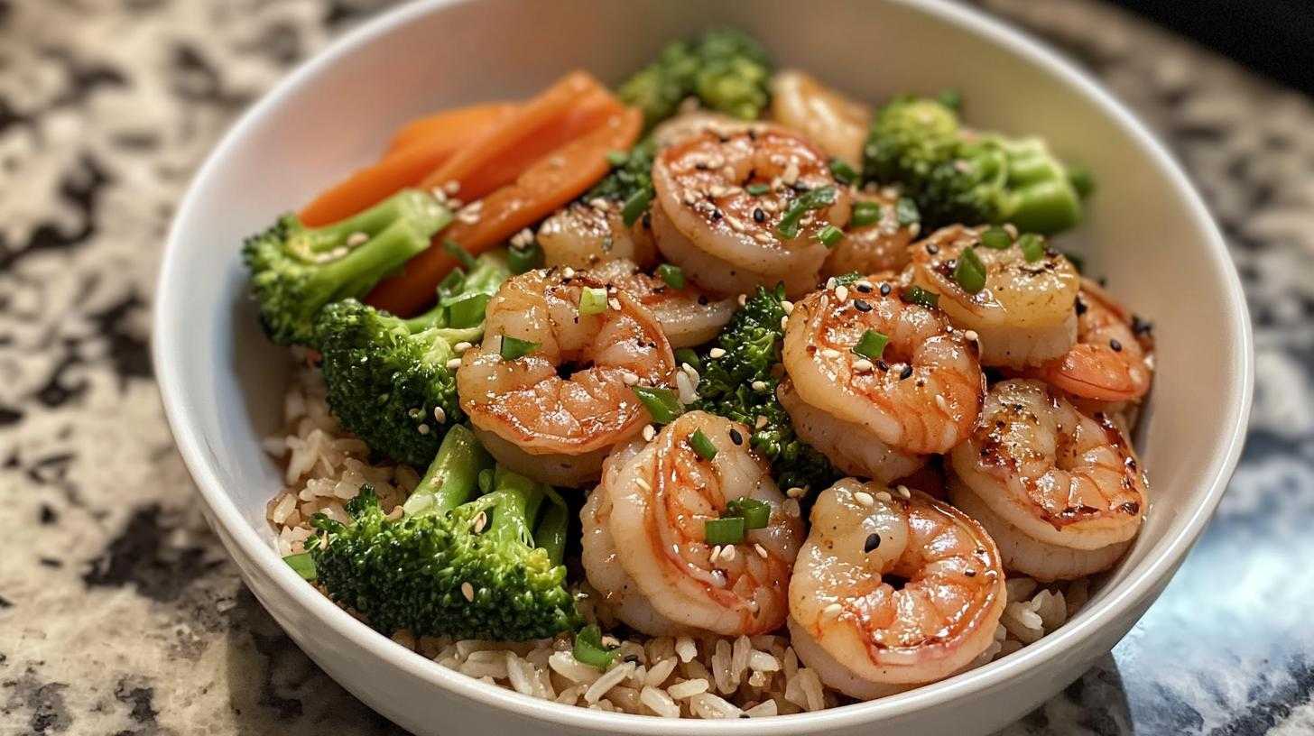 Healthy Shrimp Stir-Fry - detail 3