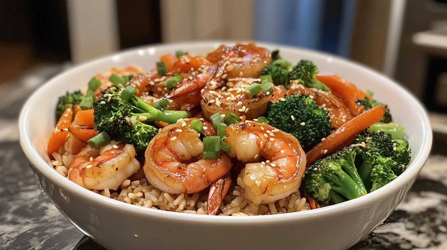 Healthy Shrimp Stir-Fry
