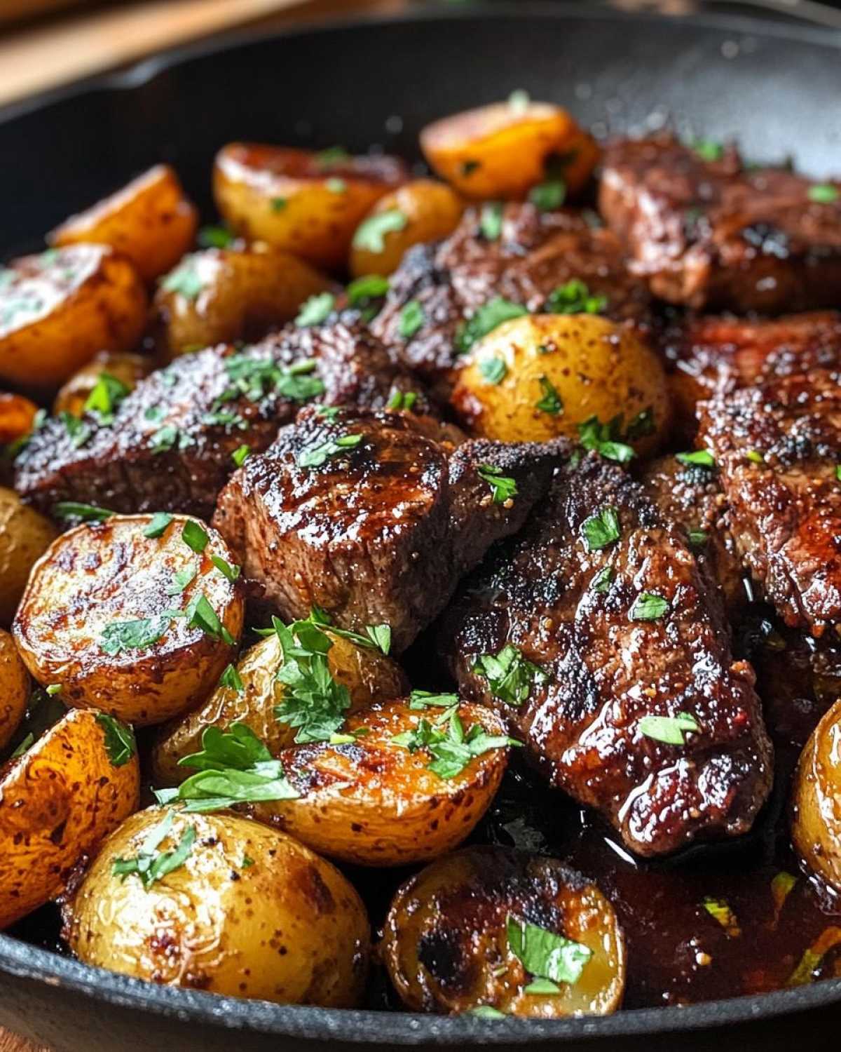 Honey Chipotle Steak and Potatoes - detail 2
