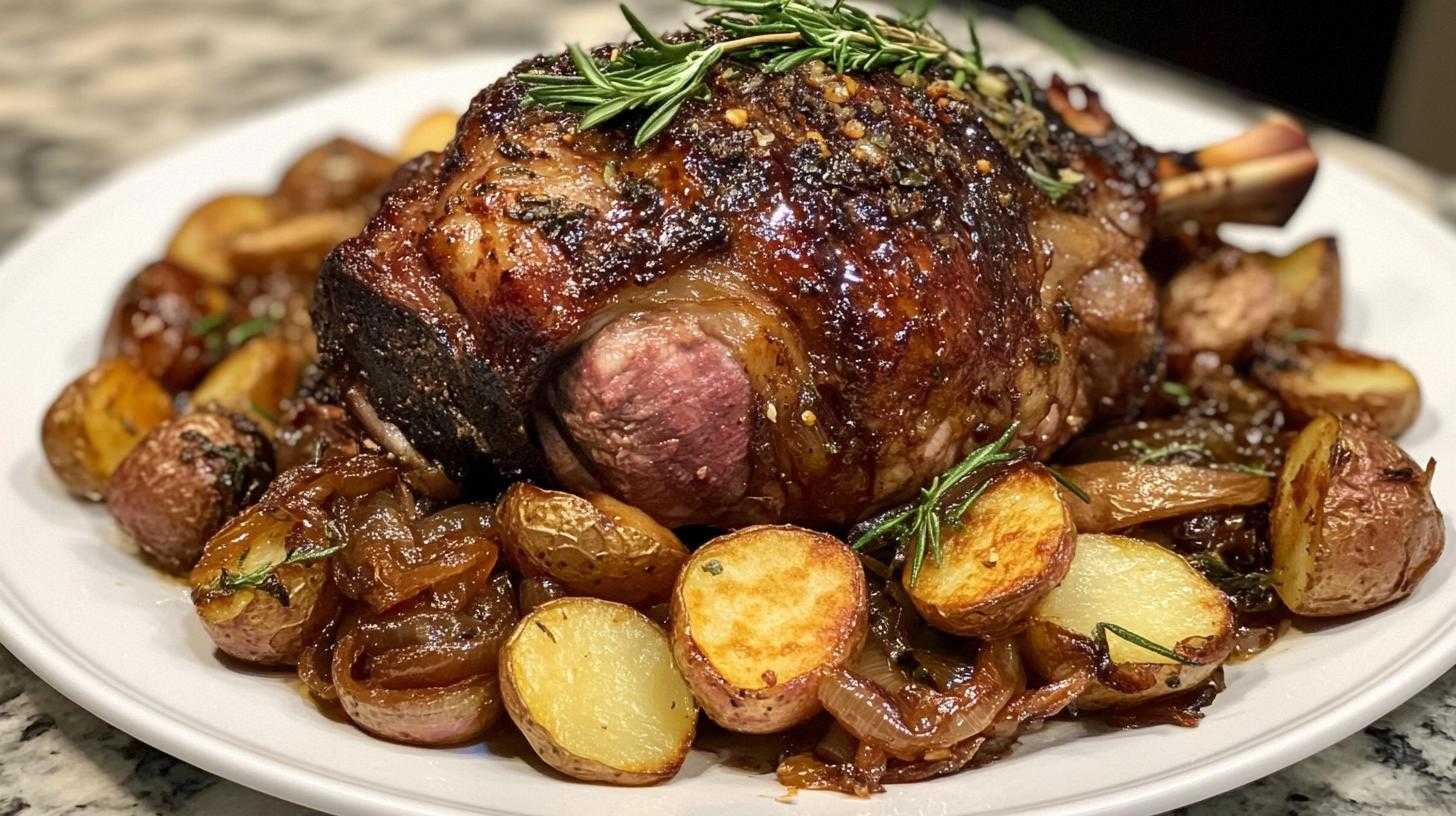 Lamb Shank with Roasted Potatoes: 5 Steps to Cozy Delight