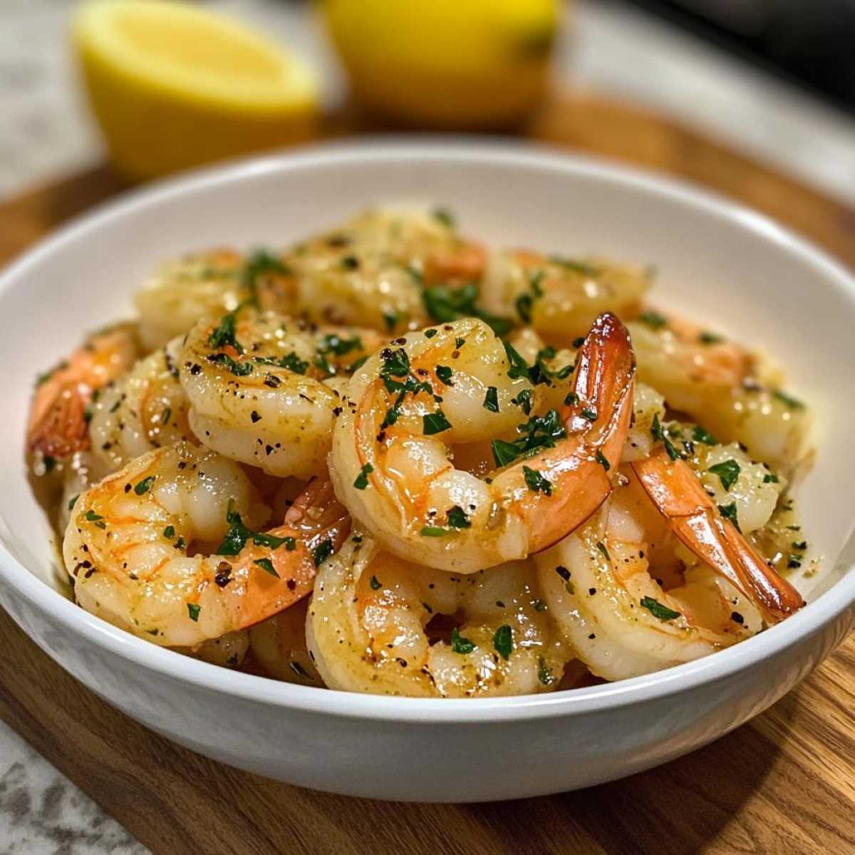 Lemon Garlic Shrimp - detail 1