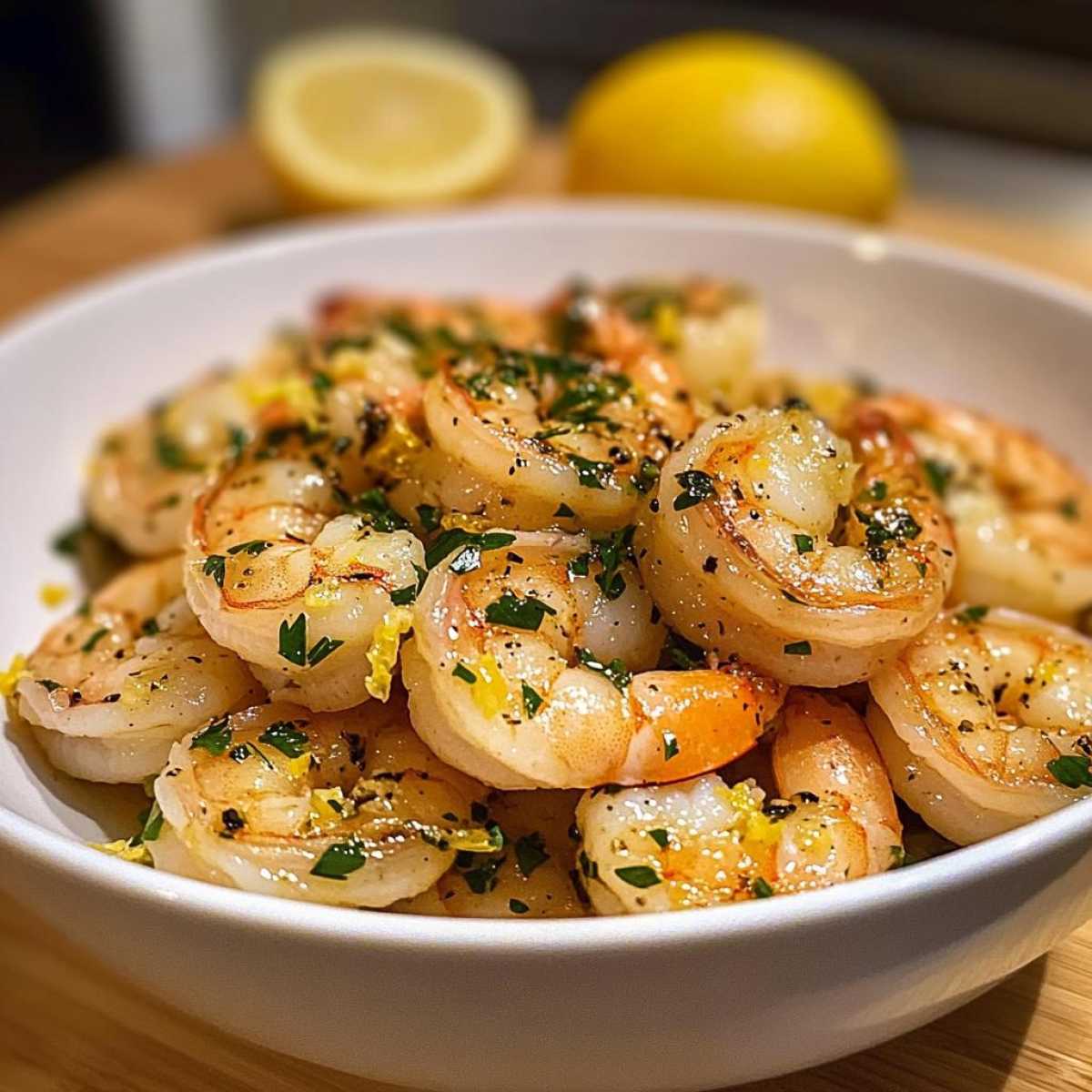 Lemon Garlic Shrimp - detail 2