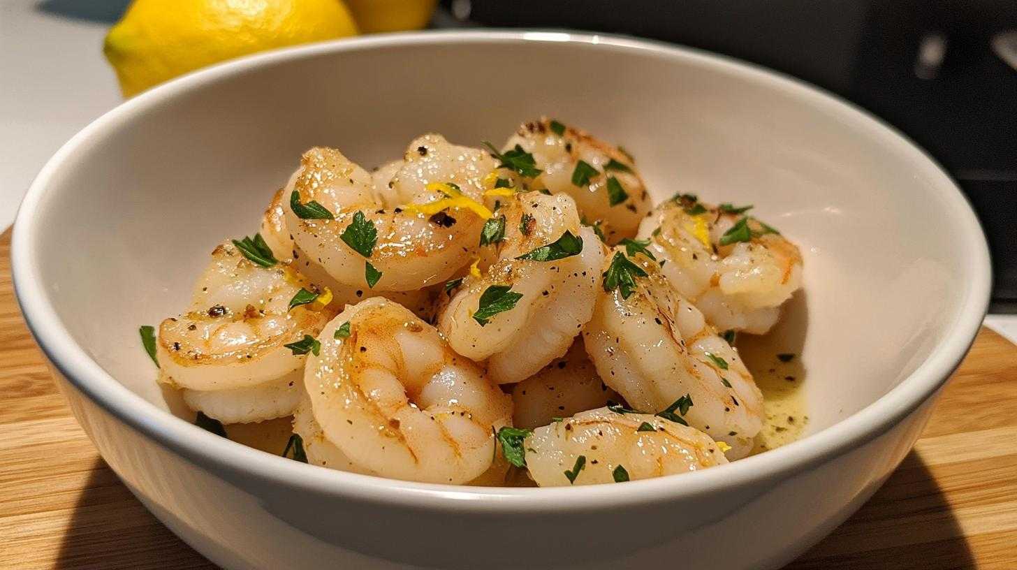 Lemon Garlic Shrimp