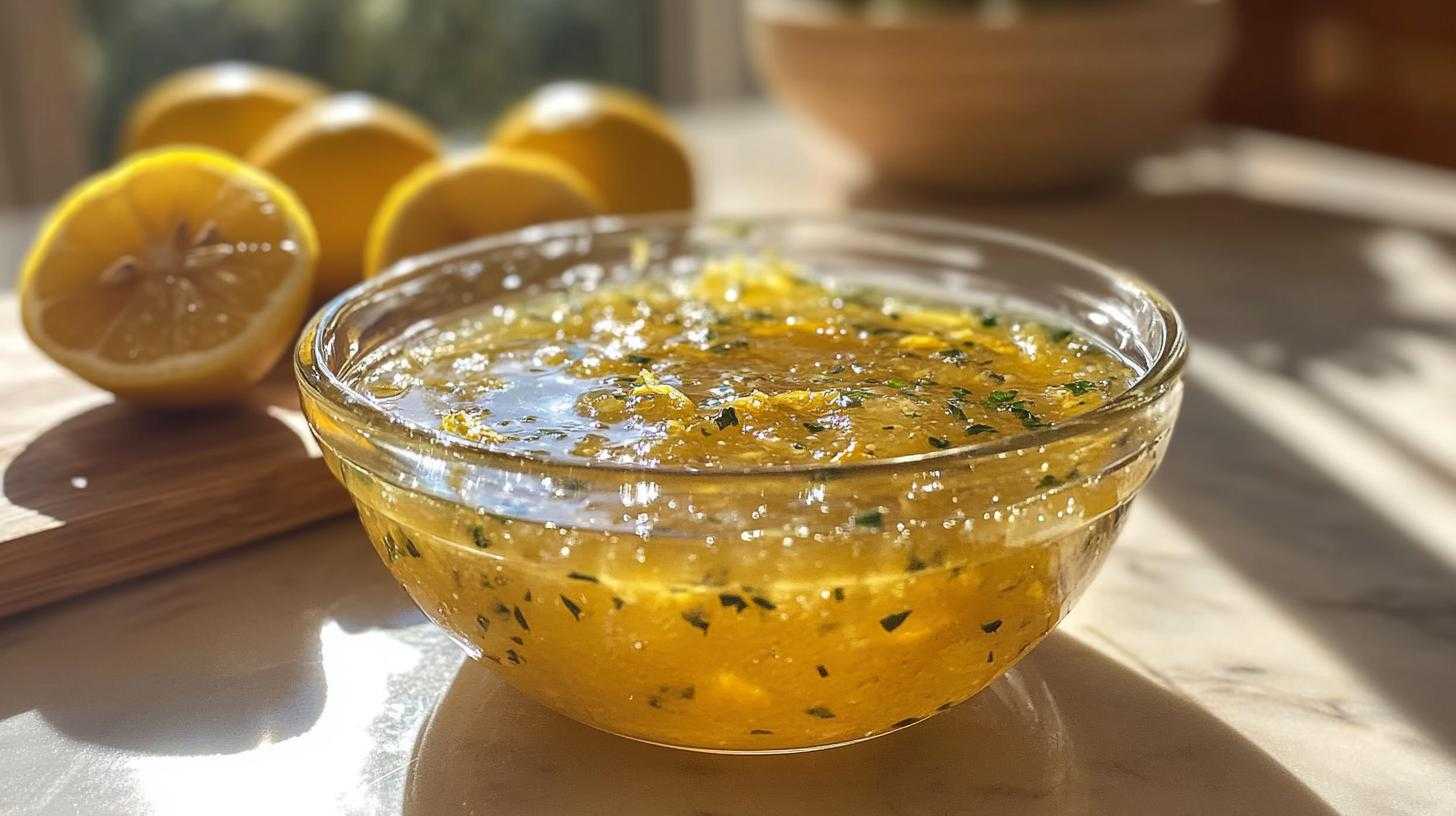 Lemon Sauce - detail 3