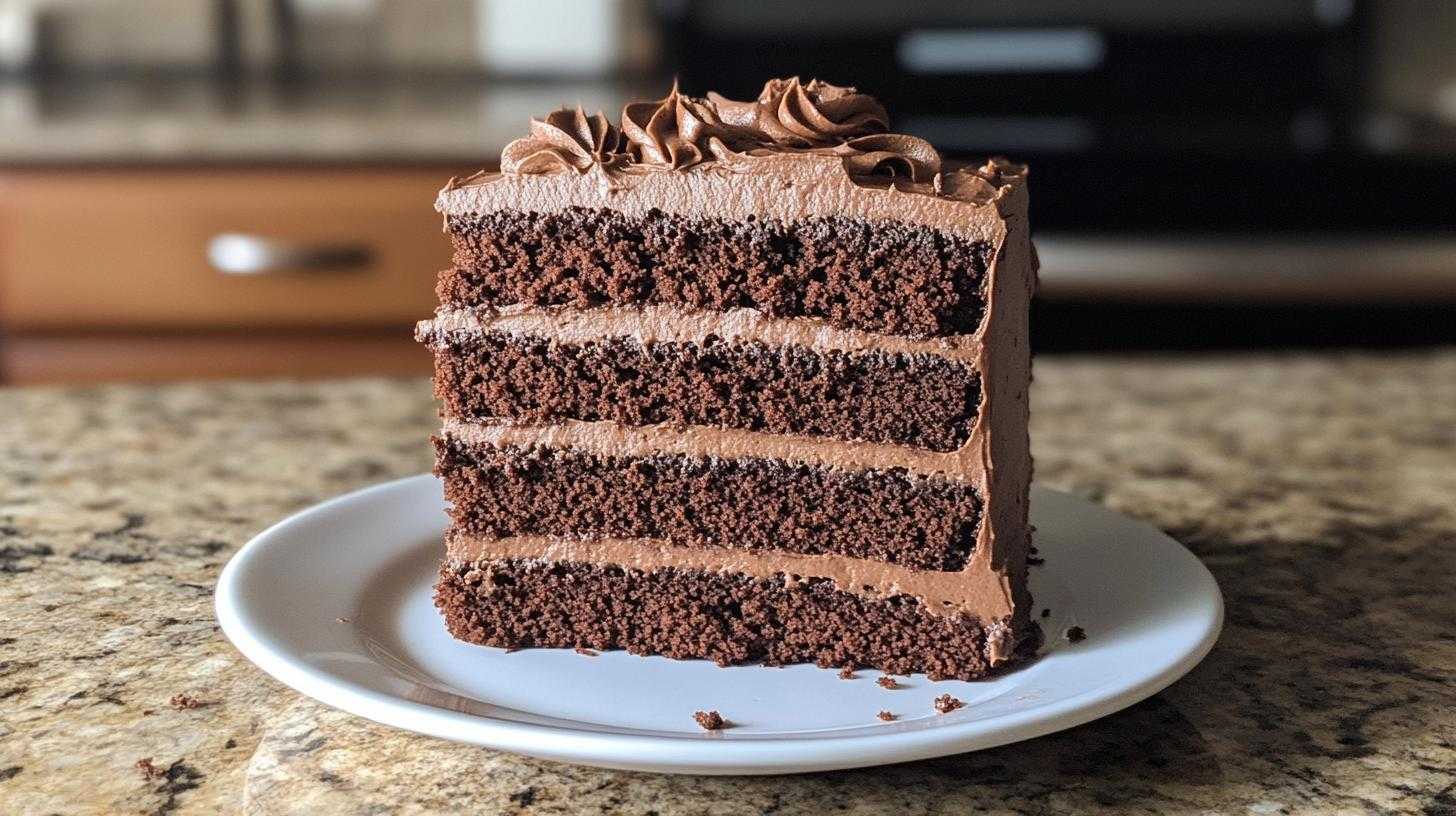 Moist Homemade Chocolate Cake