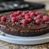 No-Bake Chocolate Raspberry Pie