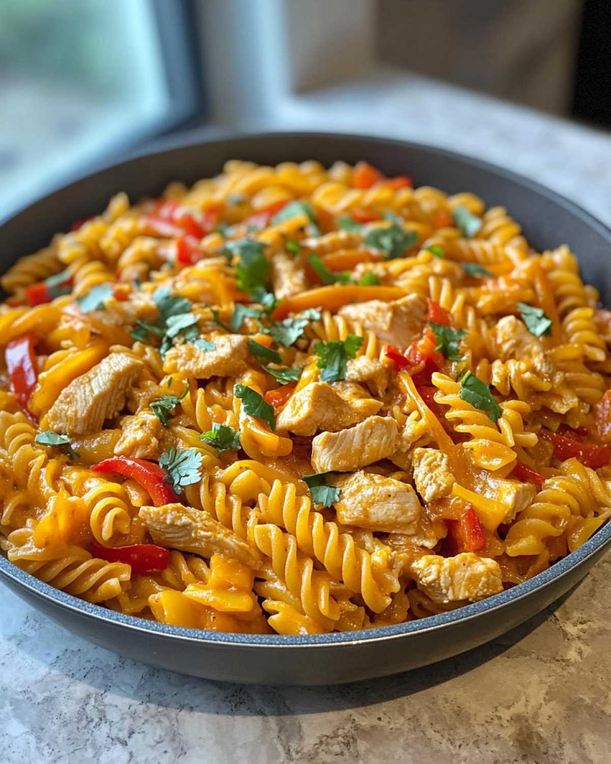 One Pot Chicken Fajita Pasta - detail 1