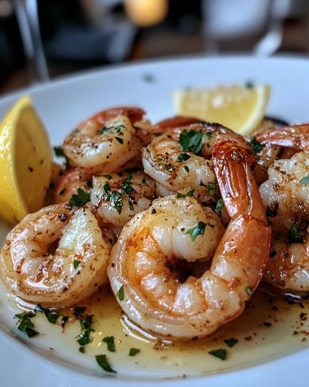 Pan Fried Shrimp - detail 1