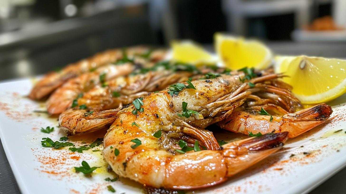 Pan Fried Shrimp - detail 3