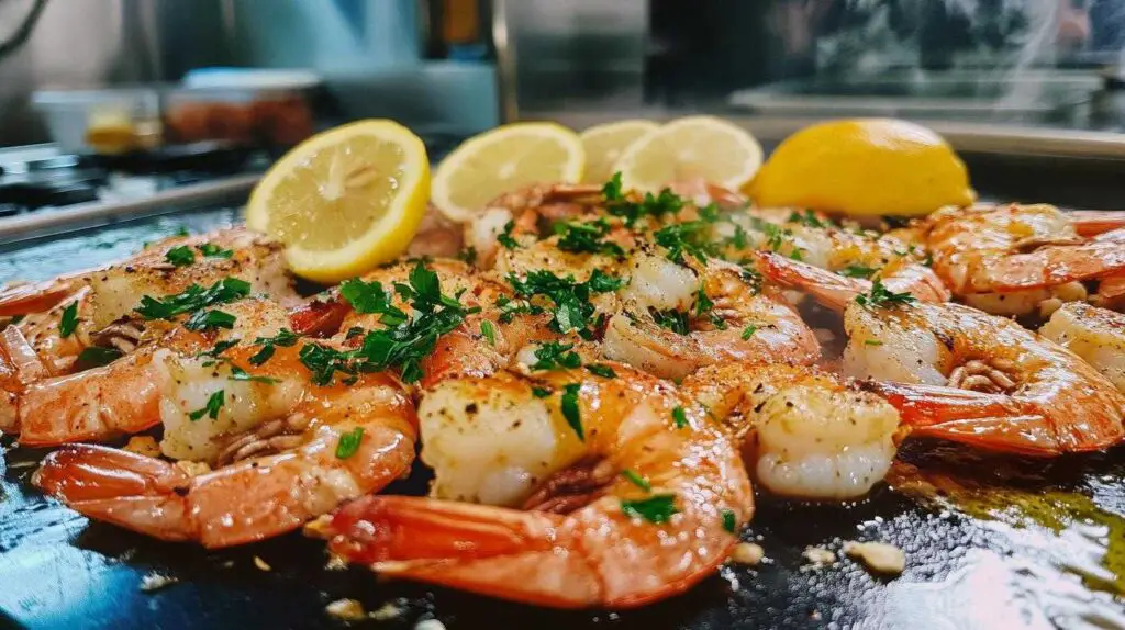 Pan Fried Shrimp