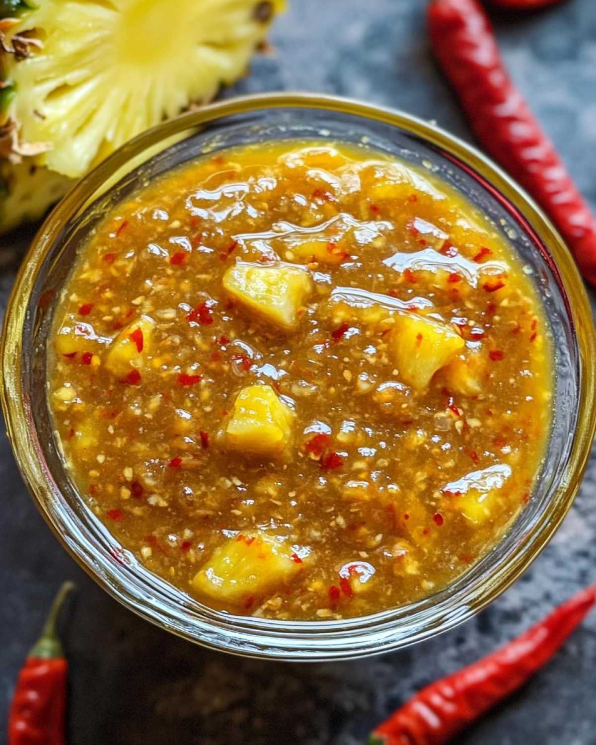 Pineapple and Chili Sauce - detail 1