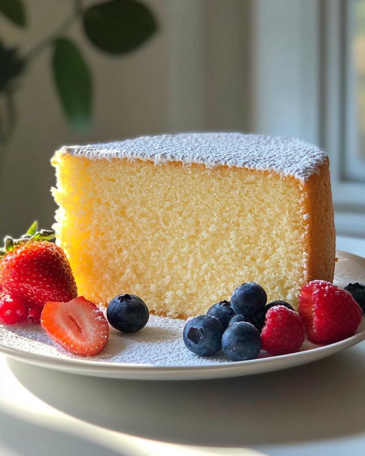 Plain Sponge Cake - detail 2