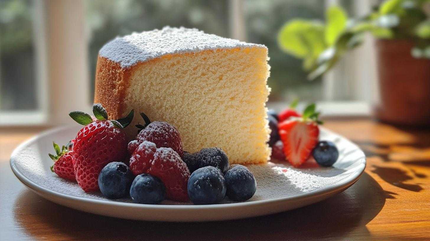 Plain Sponge Cake - detail 3