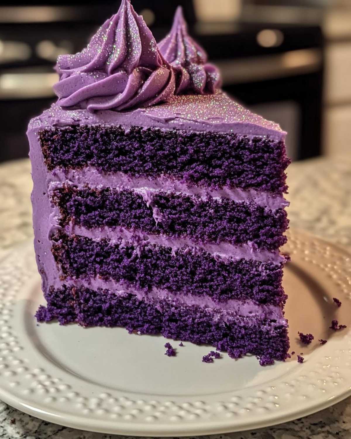 Purple Velvet Cake - detail 1