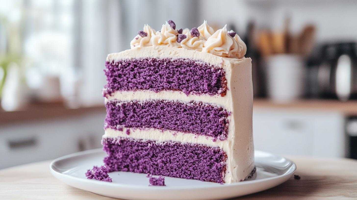 Purple Velvet Cake - detail 3