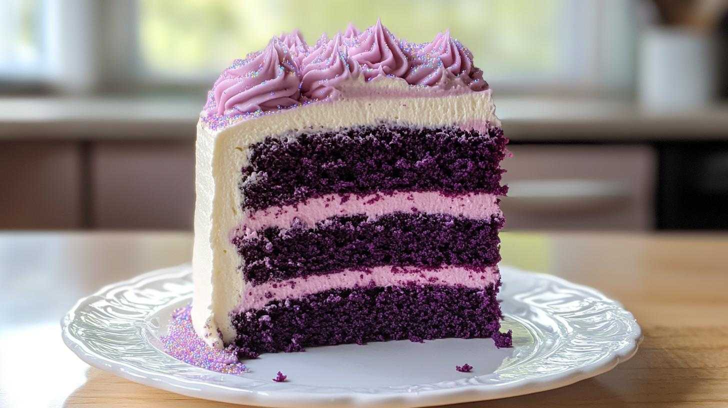 Purple Velvet Cake - detail 3