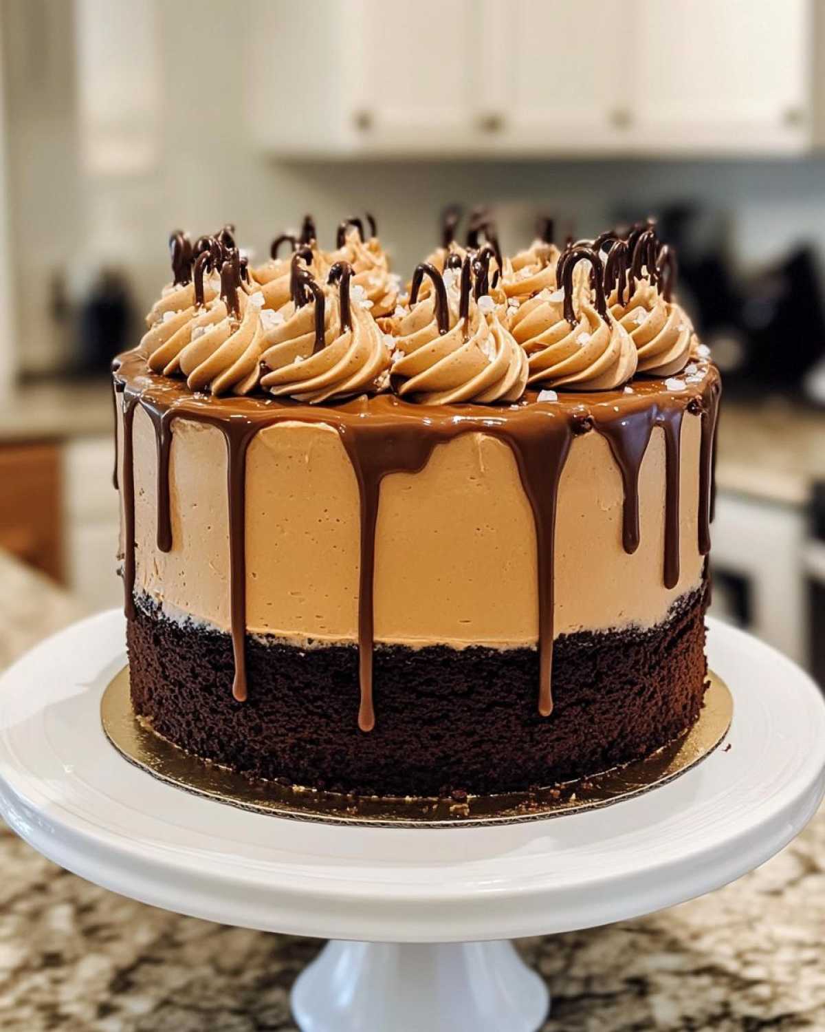 Salted Caramel Chocolate Cake - detail 1