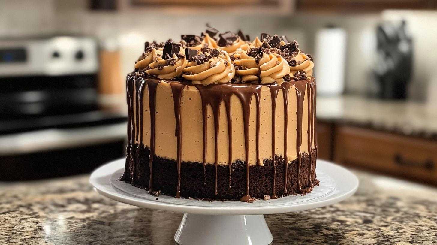 Salted Caramel Chocolate Cake - detail 3