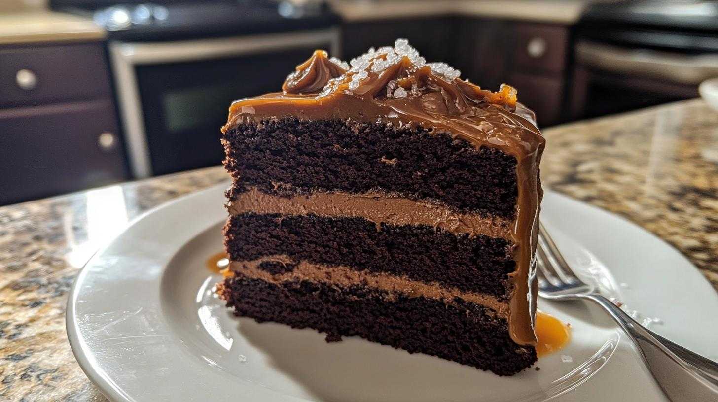 Salted Caramel Chocolate Cake