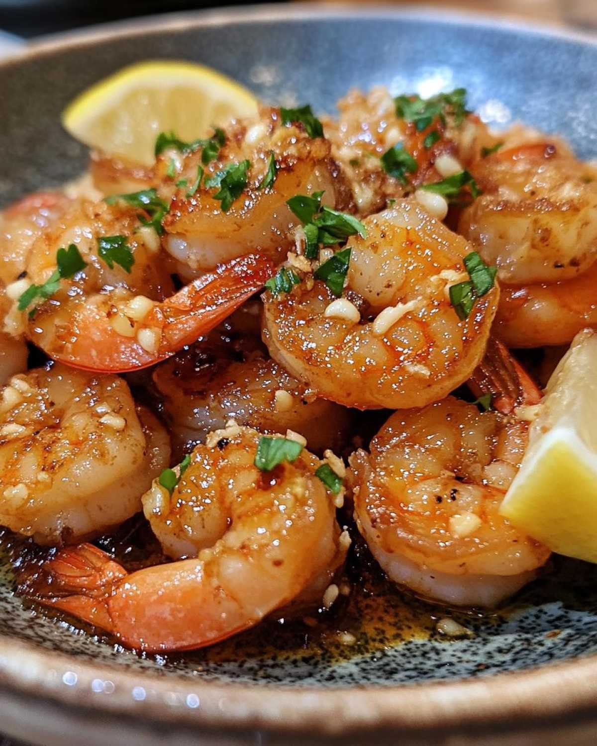 Seared Shrimp with Garlic and Lemon - detail 2