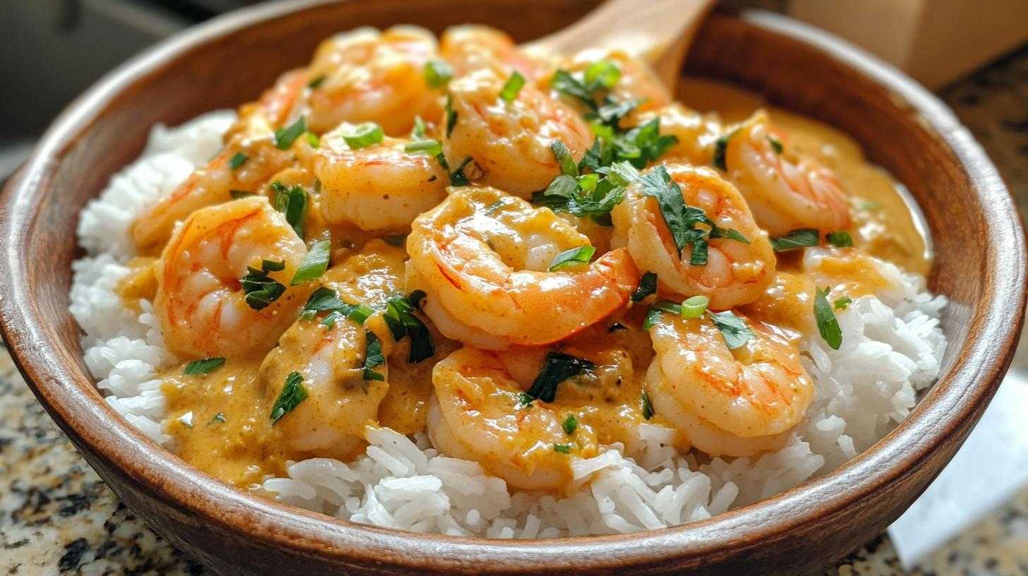 Shrimp Coconut Curry - detail 3