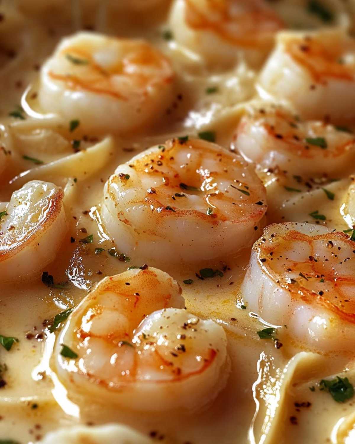 Shrimp Scallopini - detail 2