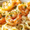 Shrimp Scampi Noodles