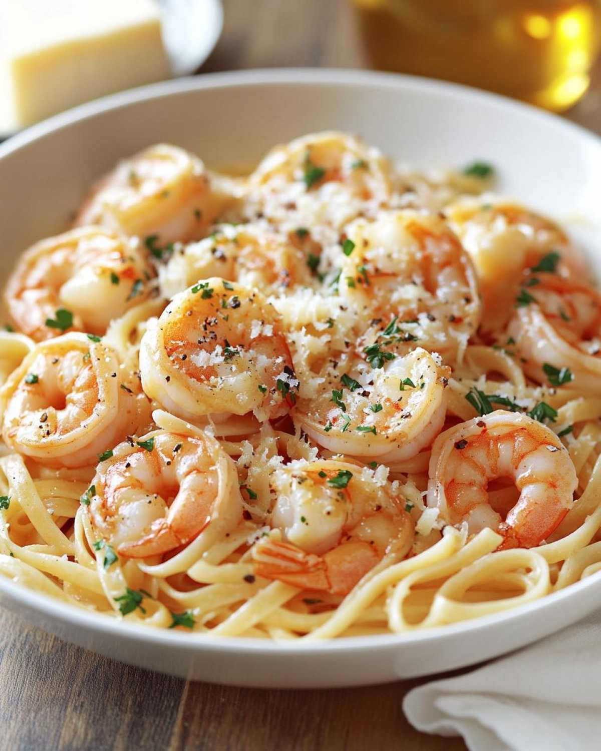Shrimp Scampi Noodles - detail 2
