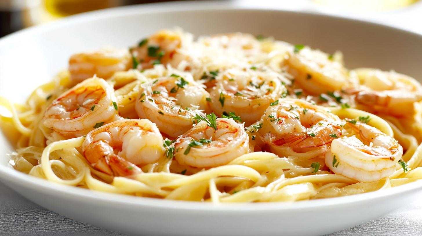 Shrimp Scampi Noodles - detail 3