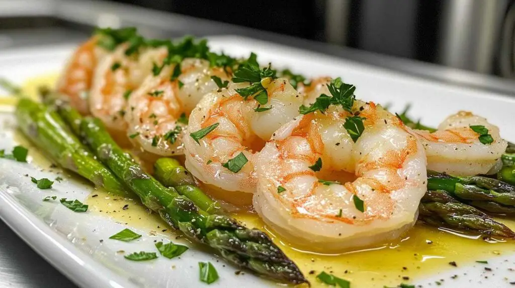 Shrimp With Asparagus