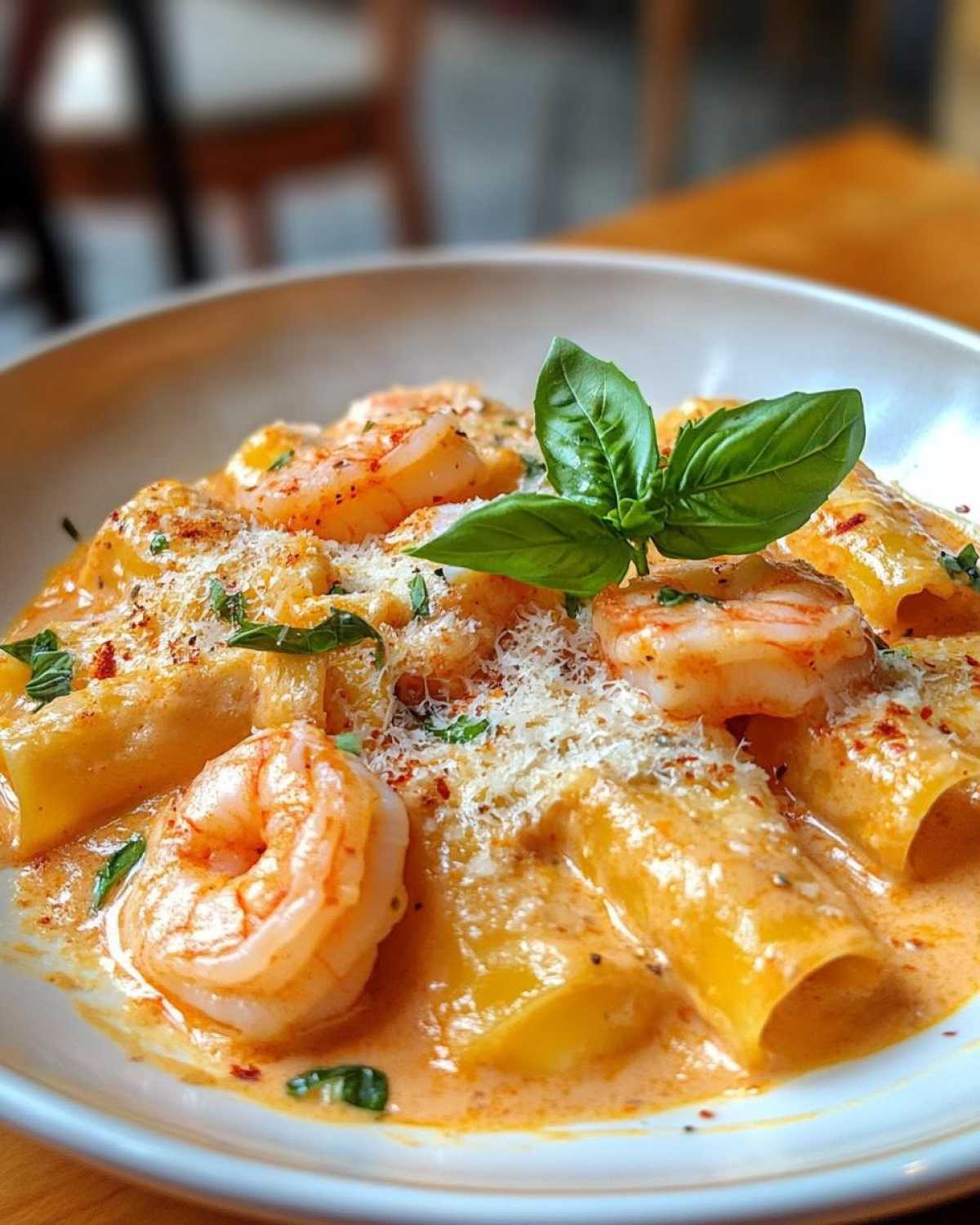 Shrimp With Vodka Sauce - detail 2