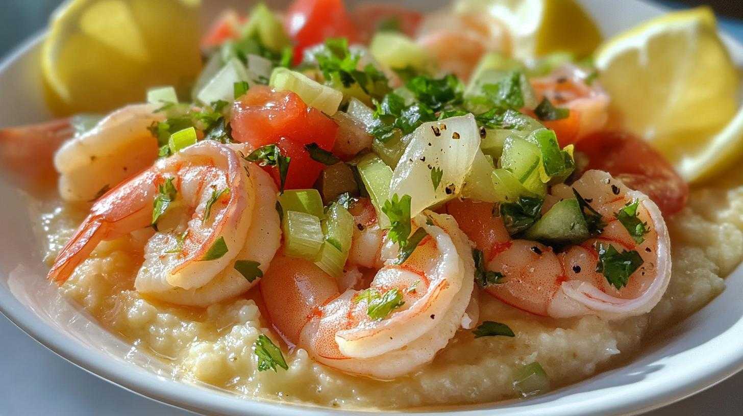 Shrimp and Grits - detail 3