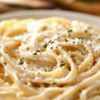 Silky Garlic Parmesan Alfredo Sauce