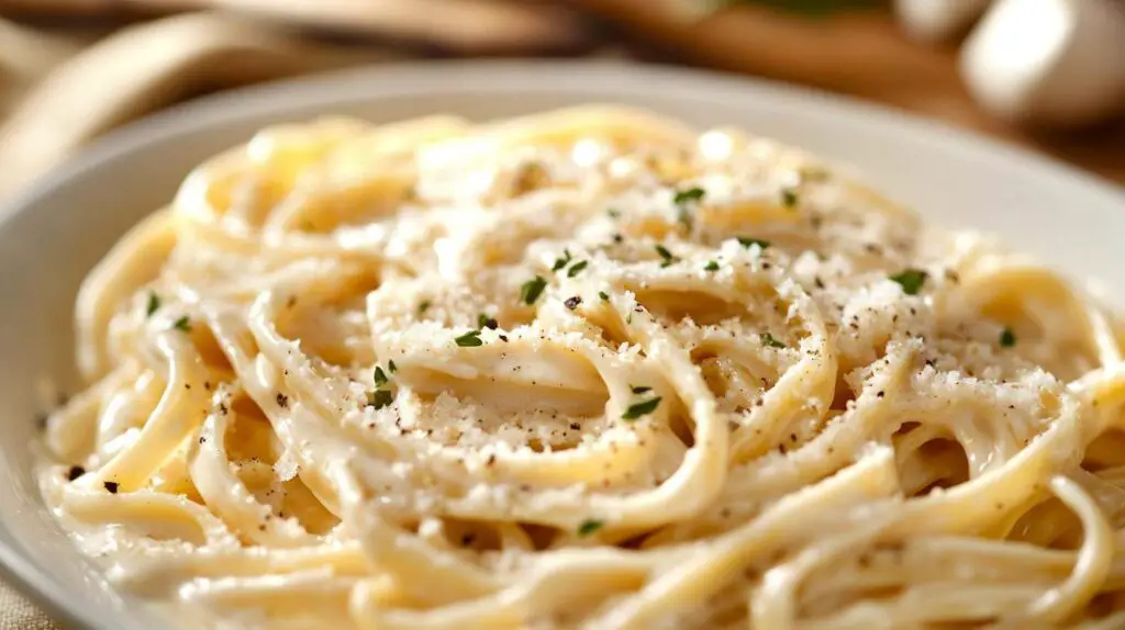 Silky Garlic Parmesan Alfredo Sauce