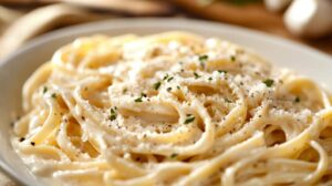 Silky Garlic Parmesan Alfredo Sauce
